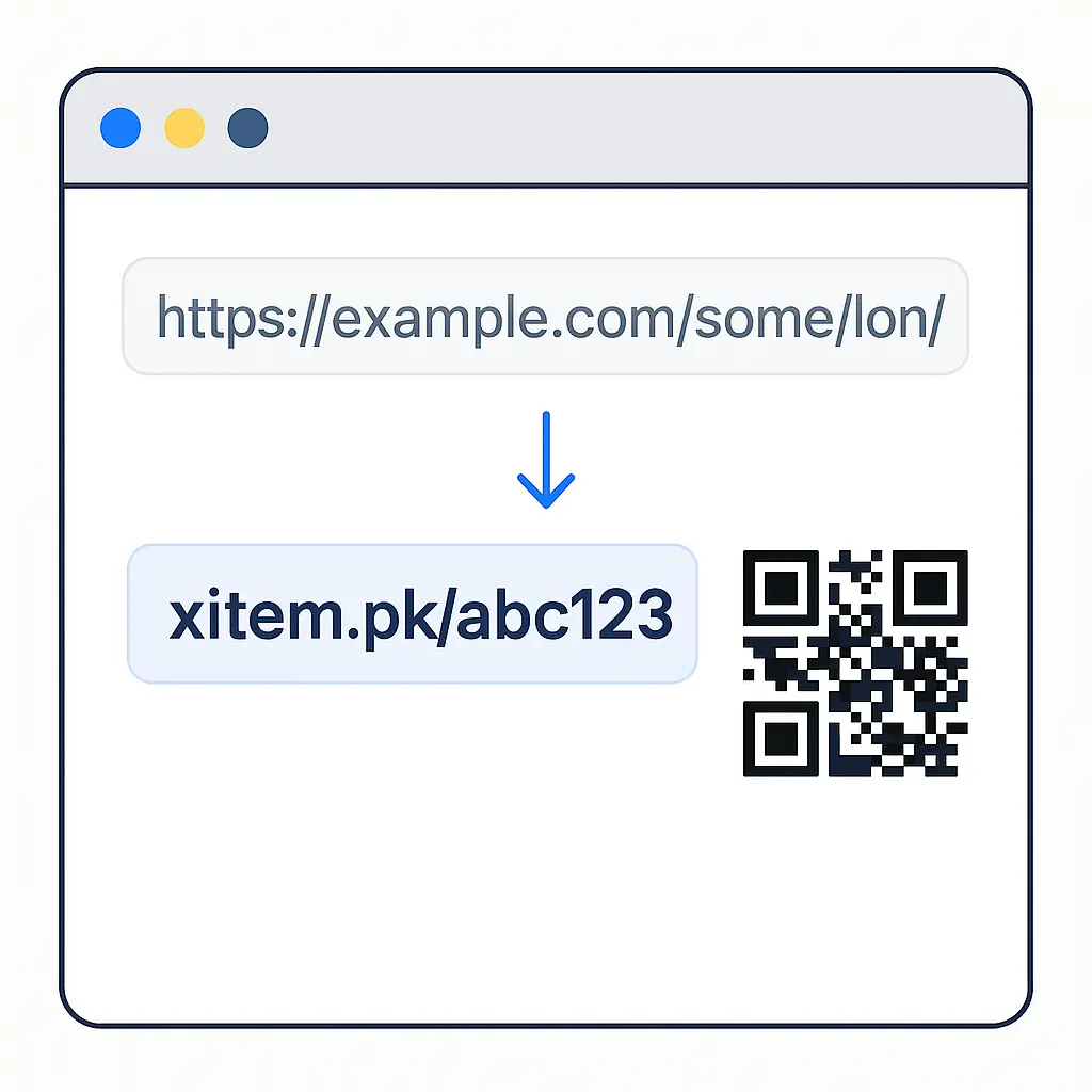 Xitem URL Shortener Dashboard with Analytics