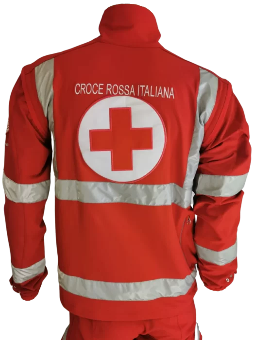 Giubbino smanicabile Croce Rossa